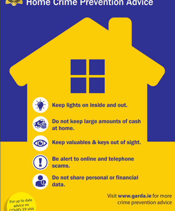 COVID-19 Home Crime Prevention Advice